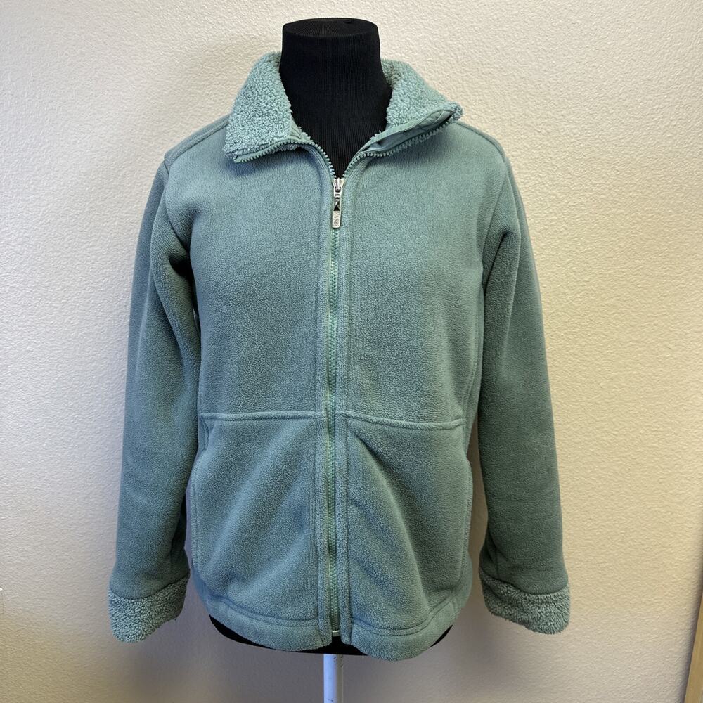 PATAGONIA Synchilla Zip Jacket Womens‎ Medium Sherpa Fleece Winter Ski Hike